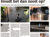 Wateroverlast Herentals
