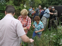 N-VA natuurwandeling Olens Broek en familiebarbecue
